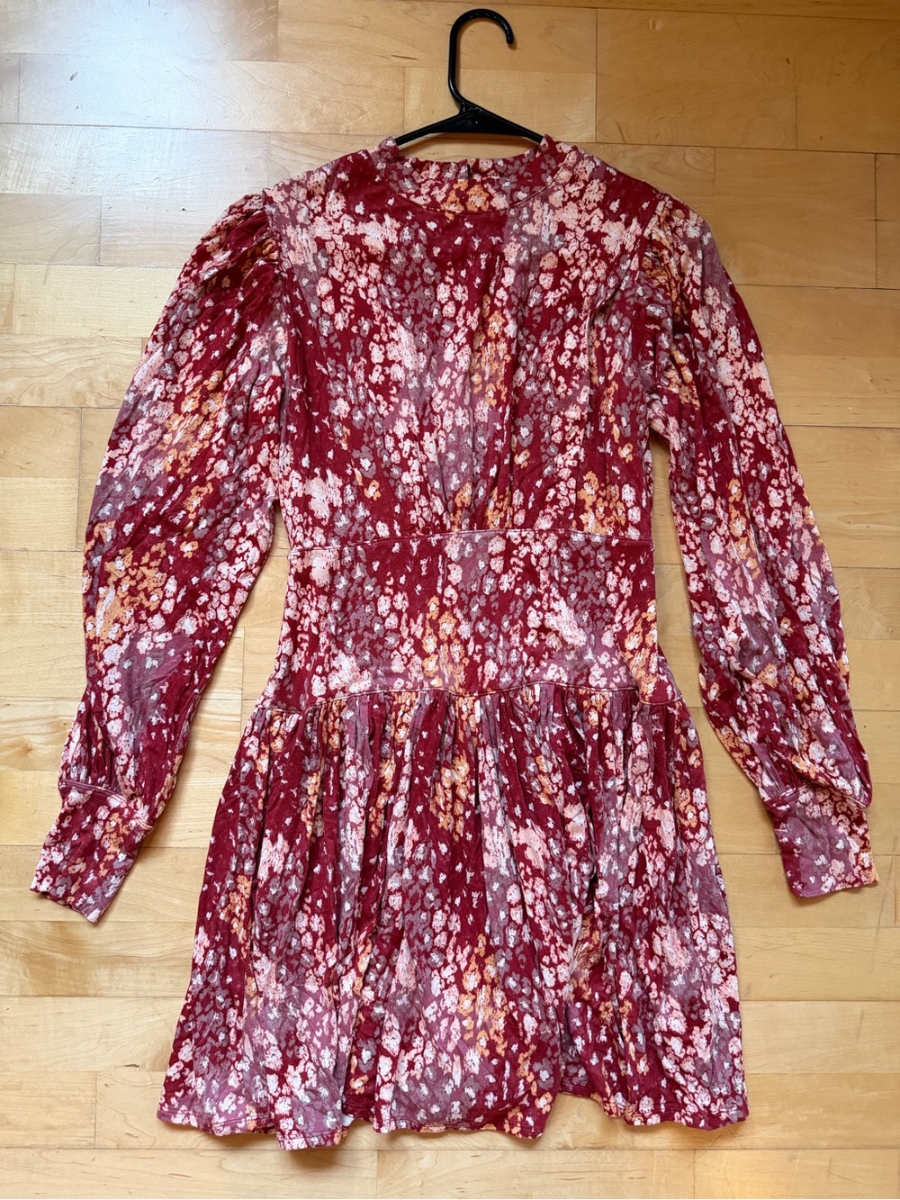 NWT Free People Floral Print Mini Dress